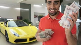 Paying CASH for a New Ferrari !!!