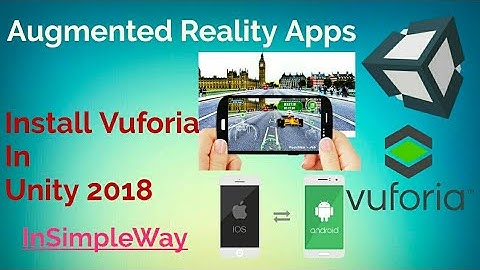 Vuforia Installation in Unity3D 2018: AR(Augmented Reality) Application