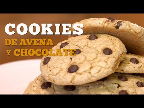 Video: Galletas Suaves De Avena Con Chocolate