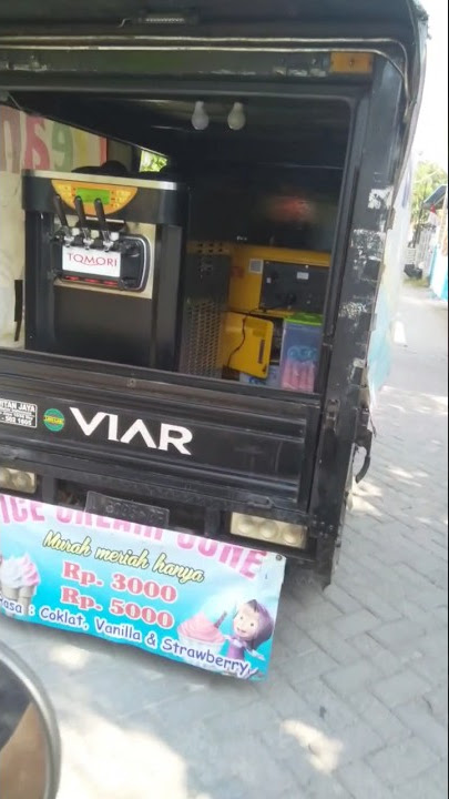 Beli es krim keliling #eskrim #icecream #mixue