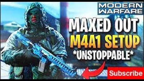 UNDENIABLY BEST M4A1 CLASS SETUP IN MODERN WARFARE!!!!!!1