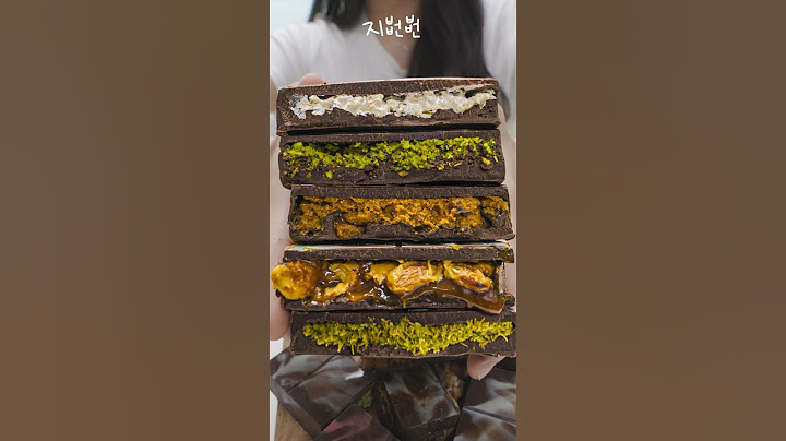 3천만 뷰 두바이 초콜릿