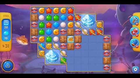 Fishdom level 1703 / niveau 1703