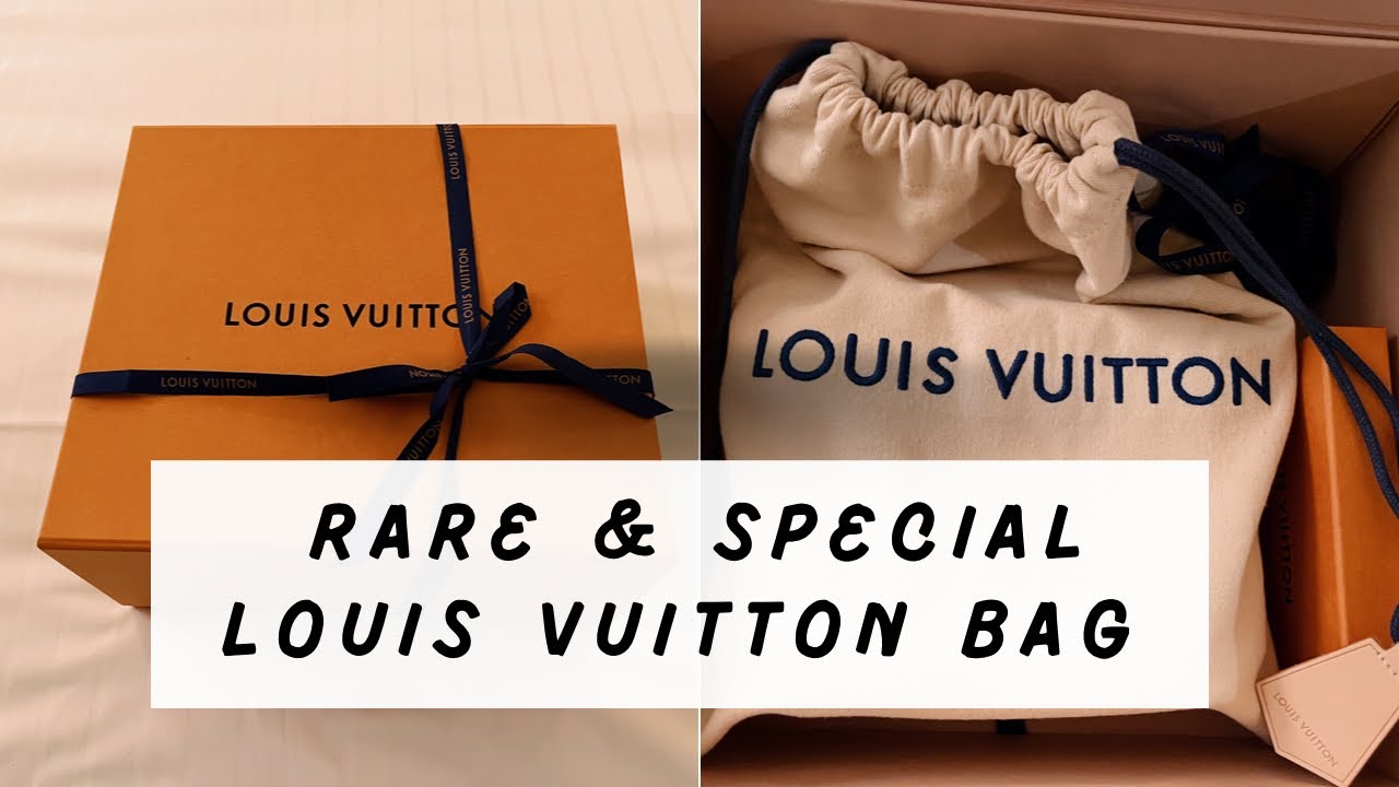 Rare and special Louis Vuitton bag unboxing! Hot item and limited
