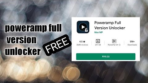 How to download Poweramp full version??? best music app