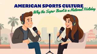 🏈 American Sports Culture—Why the Super Bowl is a National Holiday | Bradley &amp; Megan English Podcast
