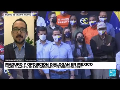 Informe desde México: expectativa por ronda diálogos entre Maduro y oposición venezolana