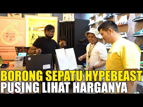 BORONG SEPATU HARGA PULUHAN JUTA.. SULTAN BINTARO JADI ANAK HYPEBEAST