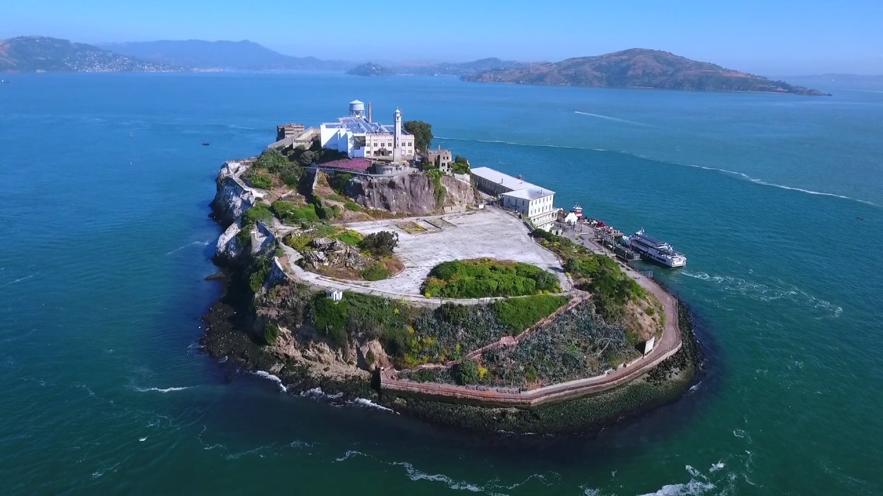 Alcatraz from above - YouTube