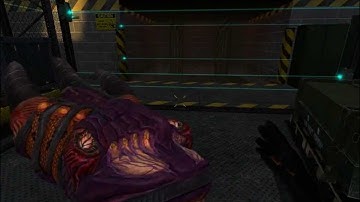 First use of bug gun in Black Mesa