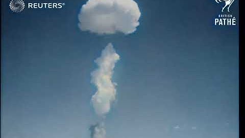 【Colourised】USA: Atomic bomb test (1952)【AI Restoration】