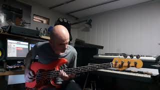 King Crimson - Frame by Frame - Bass Cover Tony Levin (Discipline 1981)