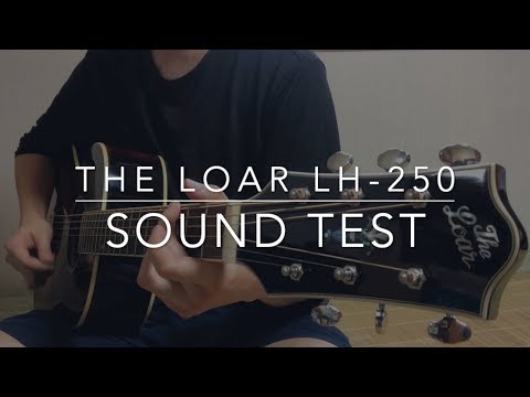 The Loar LH-250 Sound Test