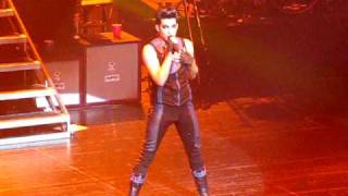 Adam Lambert - Sure Fire Winners live in Springfield MO - Glam Nation Tour - GREAT AUDIO