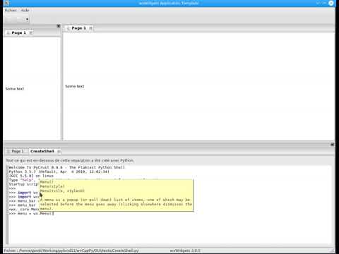 pybind11 wxWidgets wxPython - YouTube