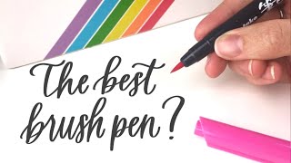 Is Pentel Touch Brush Pen Recommended for Beginners in Brush Lettering?  FULL REVIEW! 