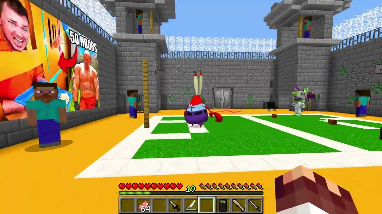 فلم ماين كرافت : كوكب عائلة ماريو ضد لابوبو ضد باب الحارة ضد توم وجيري !!؟ 🔥😱