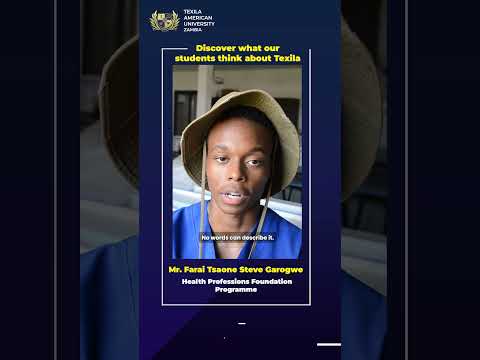 Farai Tsaone Steve Garogwe S Journey From Botswana To Pre Medicine At Texila American University