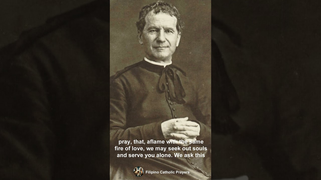 Молитва в день памяти святого Иоанна Боско (31 января) 