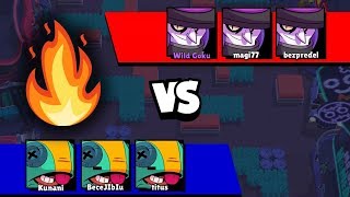 MORTIS vs LEON 🔥 On FIRE 🔥 Brawl Stars Funny Moments, Fails & Glitches