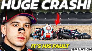 Fernandez Reveals BROKEN FINGER After Mandalika Crash And Bezzecchi Says Raul HIT HIM! | MotoGP 2026