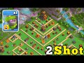 Capital Peak 2 Shot Easily With Mountain Golem in Clan Capital 