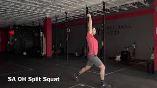 SA OH Split Squat