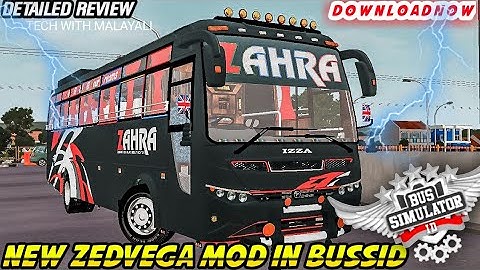 New Zedvega Mod Released For Bussid||Download Mod||#bussimulatorindonesia #bussidmods