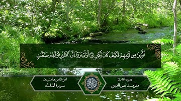 سورة الملك بصوت القارئ هلويست نصر الدين