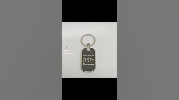 Móc khóa khắc laser