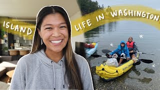 kayak camping vlog in washington (posey island) | summer weekend diaries by Kelly Lira 4,149 views 2 years ago 10 minutes, 37 seconds