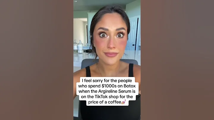 Argireline serum: budget-friendly botox alternative#wrinkles #serum #skincare #beauty