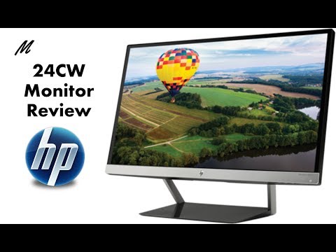 HP Pavilion 24cw Monitor for PC - Hands on | Unboxing