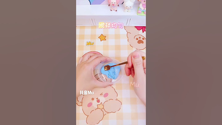 今天一起用三种方法自制奶油胶吧，做起来好治愈呀#手工diy #创意 #解压 #奶油胶@抖音小助手