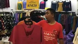 Yb Mat Tere promosi baju terawih plak doh - duit br1m xdok doh