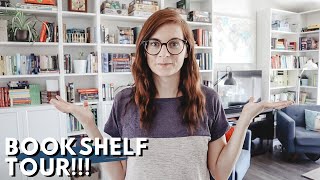 BOOKSHELF TOUR: a 2020 tour of my home library and bookshelves