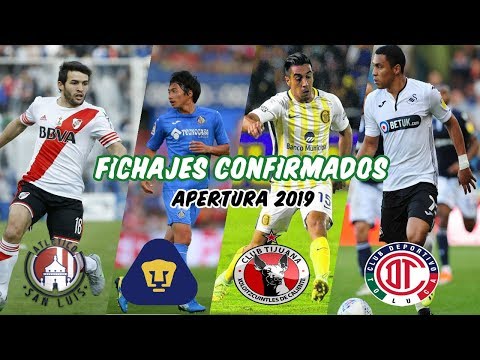 FICHAJES CONFIRMADOS Del APERTURA 2019 LIGA MX ¡CAMPEON DE LIBERTADORES A SAN LUIS! +13 FICHAJES