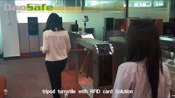 Daosafe Turnstile Access Control Solution