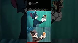 Tom & Jerry In Real Life AI 🤯 #shorts
