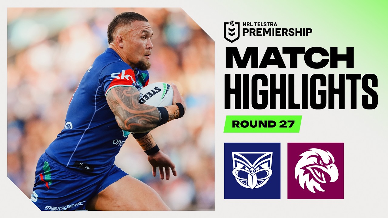 NRL 2026 | Warriors v Sea Eagles | Match Highlights | Round 27