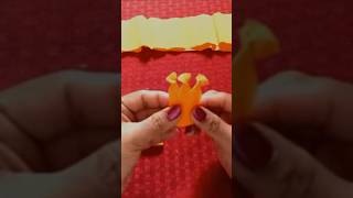 Crepe paper marigold - Quick and easy method🌼🧡🧡 BBB #paperflower #diy #handmade #crepeflowers