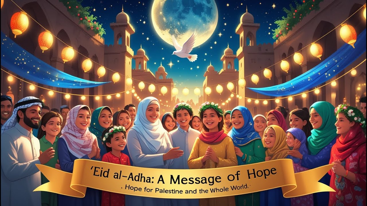 Eid Al-Adha Song  🌙 Heartfelt Song for Humanity: Justice, Peace, and Solidarity | Adha Mubarak