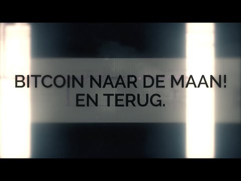 Bitcoin naar de maan! En terug.