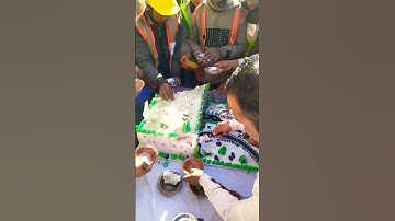 1km Complete Tunnel Party 🥳🎉 Rishikesh Karanpryag Railway Project Uttarakhand #shorts #engineering