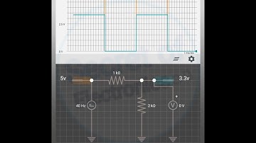 Simple Resistor Based 5v to 3.3v Logic Level Shifter Circuit