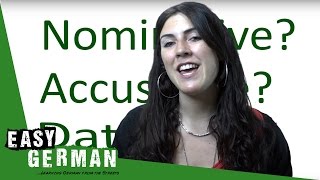 What is the nominative, accusative and dative case? - German for beginners (2)