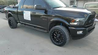 Dubsandtires 20 Inch 20X10 Fuel Cleavers Rims Nitto Grapplers Dodge Ram 1500 877-544-8473