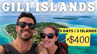 How we BUDGETED 3 DAYS in the GILI ISLANDS │Gili Trawangan, Gili Meno, & Gili Air