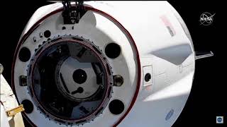 Crew Dragon moves to new docking port at ISS