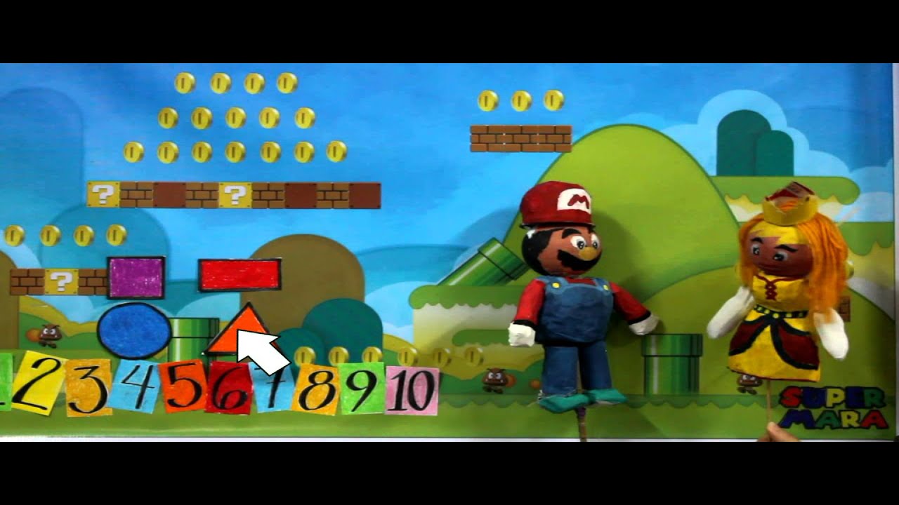 Super Mario Puppets (Educational Technology 1) - YouTube